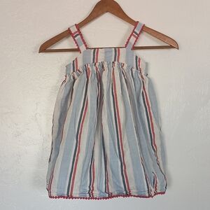 Tommy Bahama Girls 4T Striped Cotton Sundress